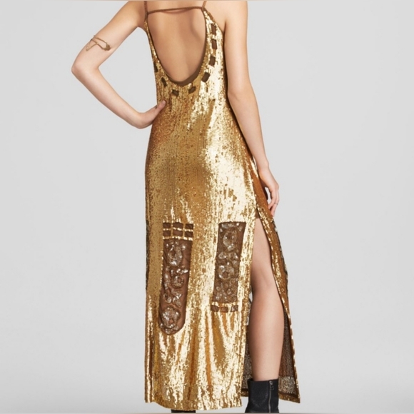 Free People Million Dollar Gown NWOT - Picture 2 of 12